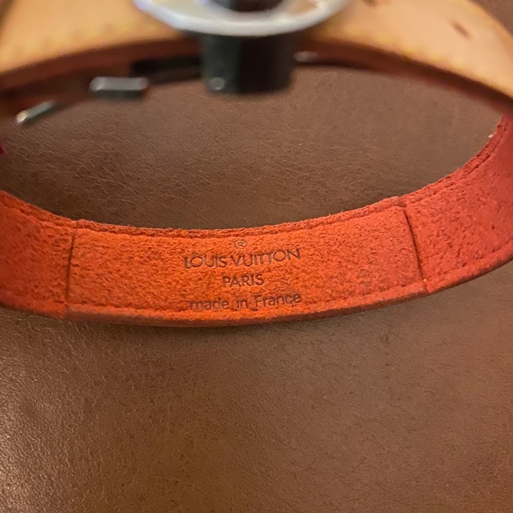 Silver vachetta Louis Vuitton bracelet - Picture 3 of 7